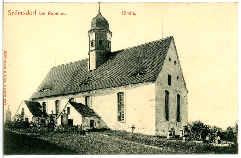 06292-Seifersdorf-1905-Kirche-Brück & Sohn Kunstverlag