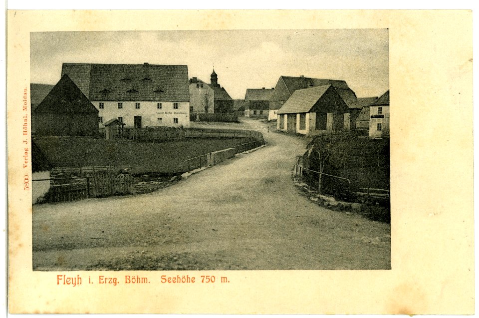 05800-Fleyh-1905-Dorfblick-Brück & Sohn Kunstverlag