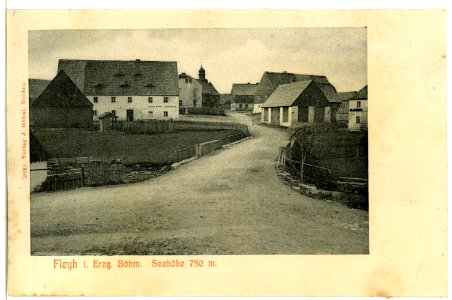 05800-Fleyh-1905-Dorfblick-Brück & Sohn Kunstverlag