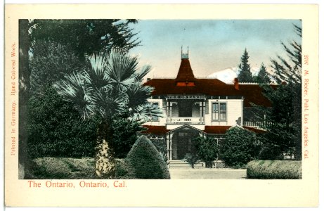 05742-Ontario-1905-The Ontario, Cal.-Brück & Sohn Kunstverlag