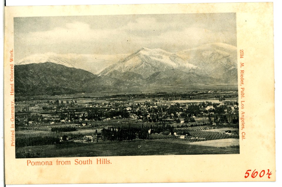05604-Pomona-1904-Pomona from South Hills-Brück & Sohn Kunstverlag