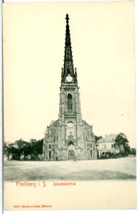 06048-Freiberg-1905-Jakobikirche-Brück & Sohn Kunstverlag