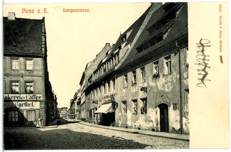 05918-Pirna-1905-Langestraße-Brück & Sohn Kunstverlag