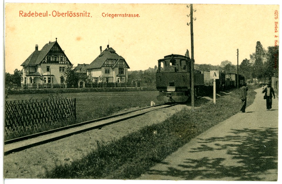 06275-Radebeul-1905-Criegernstraße mit Eisenbahn-Brück & Sohn Kunstverlag