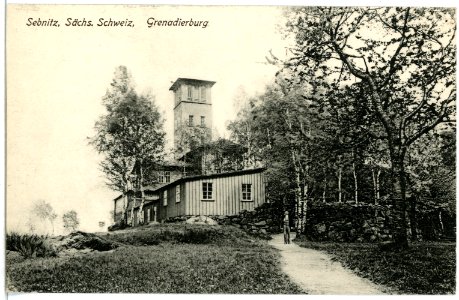 06067-Sebnitz-1905-Grenadierburg-Brück & Sohn Kunstverlag