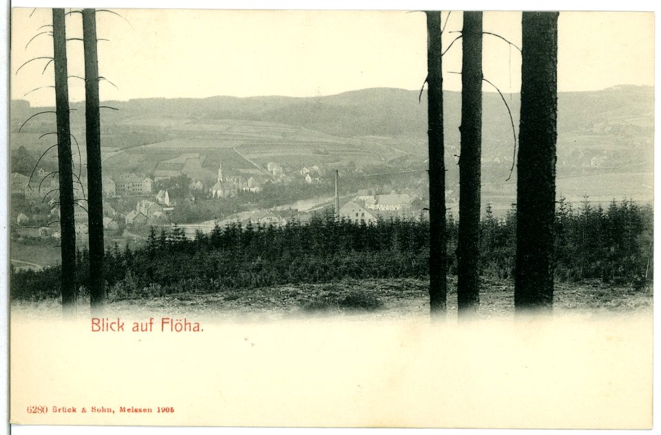 06280-Flöha-1905-Blick auf Flöha-Brück & Sohn Kunstverlag