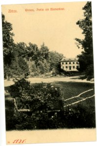 05835-Zittau-1905-Weinau mit Blumenbeet-Brück & Sohn Kunstverlag