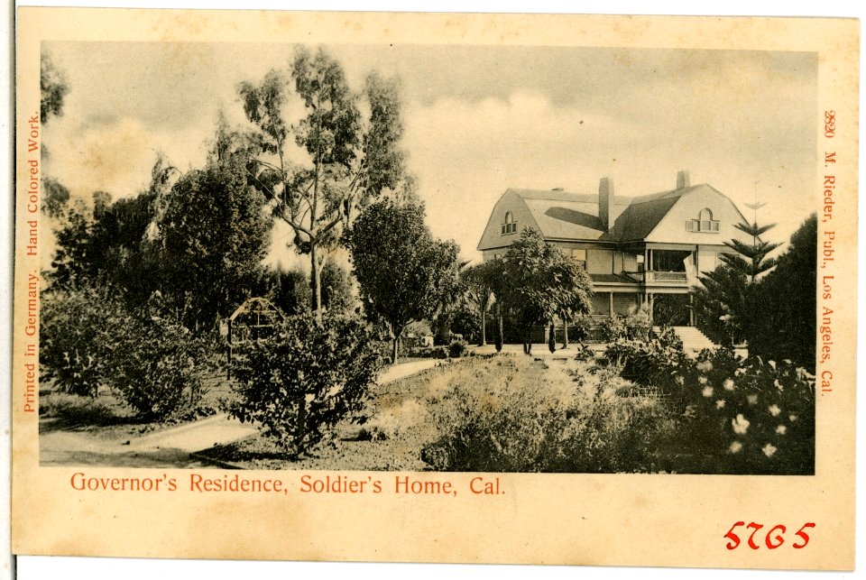05765-Soldier`s Home-1905-Governors Residence, Soldiers Home-Brück & Sohn Kunstverlag