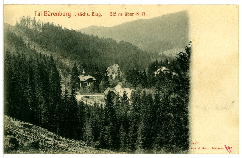 06325-Bärenburg-1905-Blick auf Tal Bärenburg-Brück & Sohn Kunstverlag