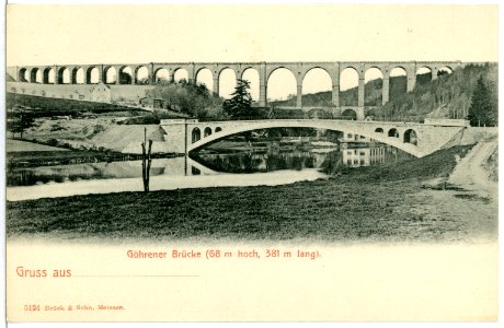 05124-Göhren (Wechselburg)-1904-Göhrener Brücke-Brück & Sohn Kunstverlag