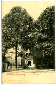 05206-Reinsberg-1904-Schloß - Eingang-Brück & Sohn Kunstverlag
