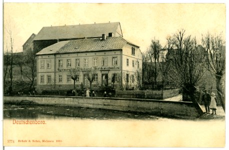05774-Deutschenbora-1905-Restauration, Bäckerei, Materialwarenhandlung-Brück & Sohn Kunstverlag