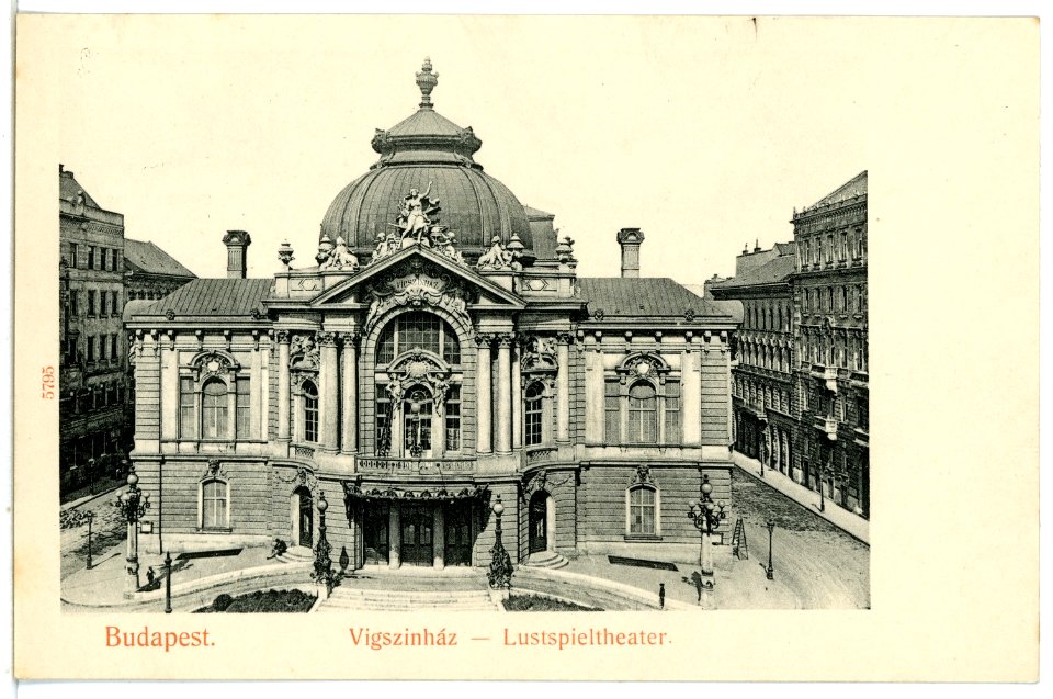 05795-Budapest-1905-Lustspieltheater-Brück & Sohn Kunstverlag