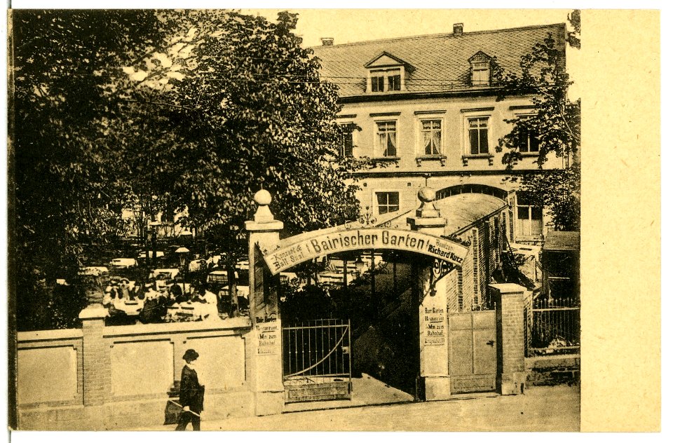 05163-Freiberg-1904-Bairischer Garten-Brück & Sohn Kunstverlag