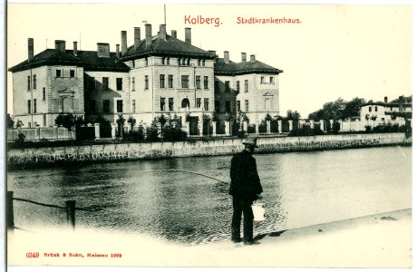 06349-Kolberg-1905-Stadtkrankenhaus-Brück & Sohn Kunstverlag