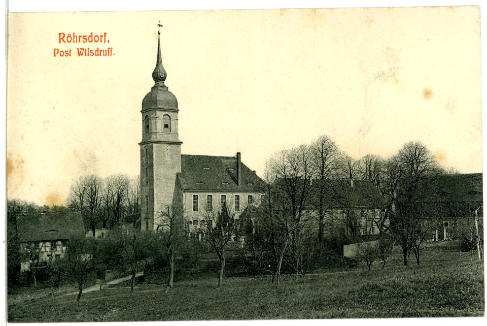 06297-Röhrsdorf-1905-Kirche-Brück & Sohn Kunstverlag