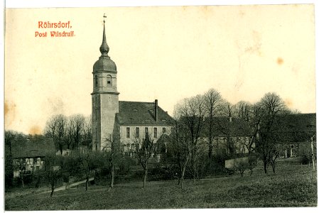 06297-Röhrsdorf-1905-Kirche-Brück & Sohn Kunstverlag