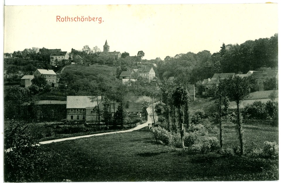 06276-Rothschönberg-1905-Blicknach Rothschönberg-Brück & Sohn Kunstverlag
