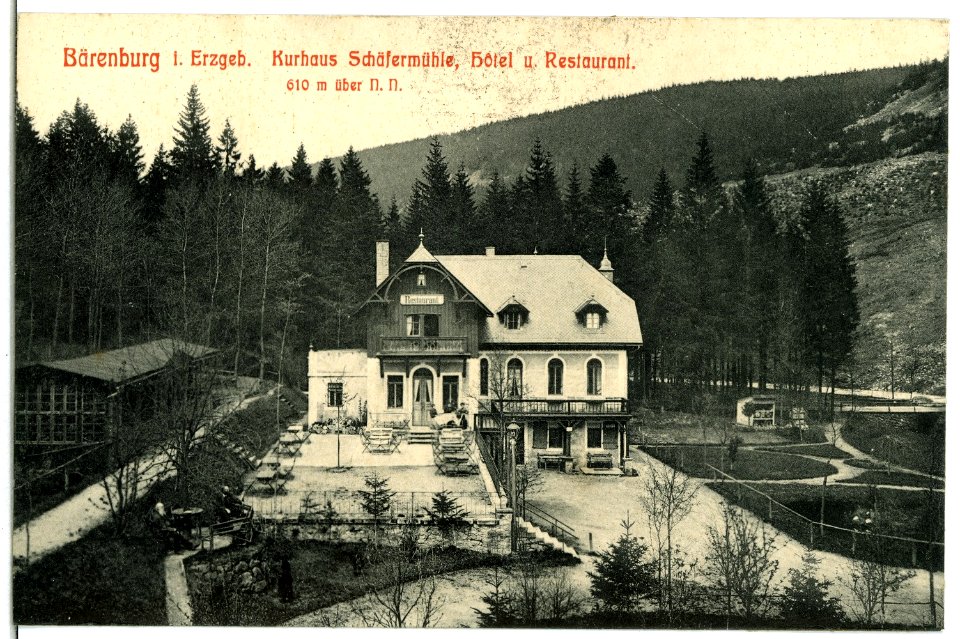 06227-Bärenburg-1905-Kurhaus Schäfermühle-Brück & Sohn Kunstverlag