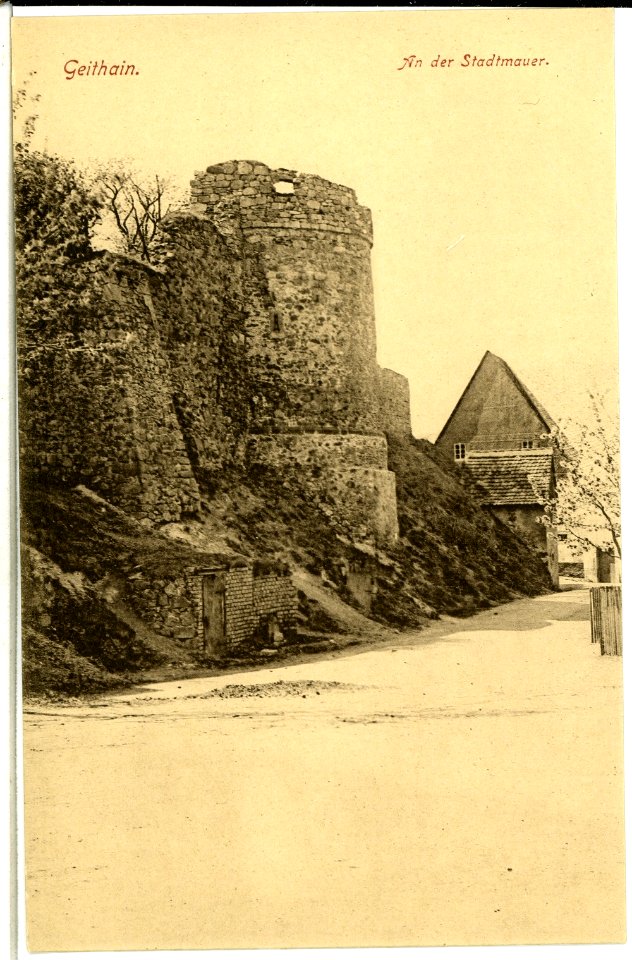 06264-Geithain-1905-An der Stadtmauer-Brück & Sohn Kunstverlag