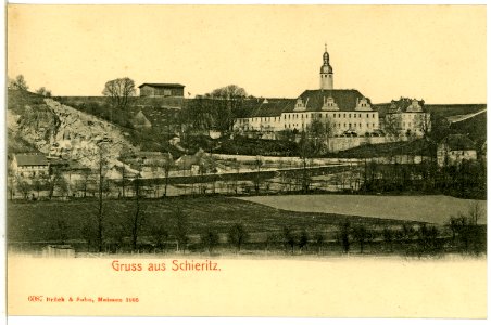 06087-Schieritz-1905-Schloß mit Rittergut-Brück & Sohn Kunstverlag
