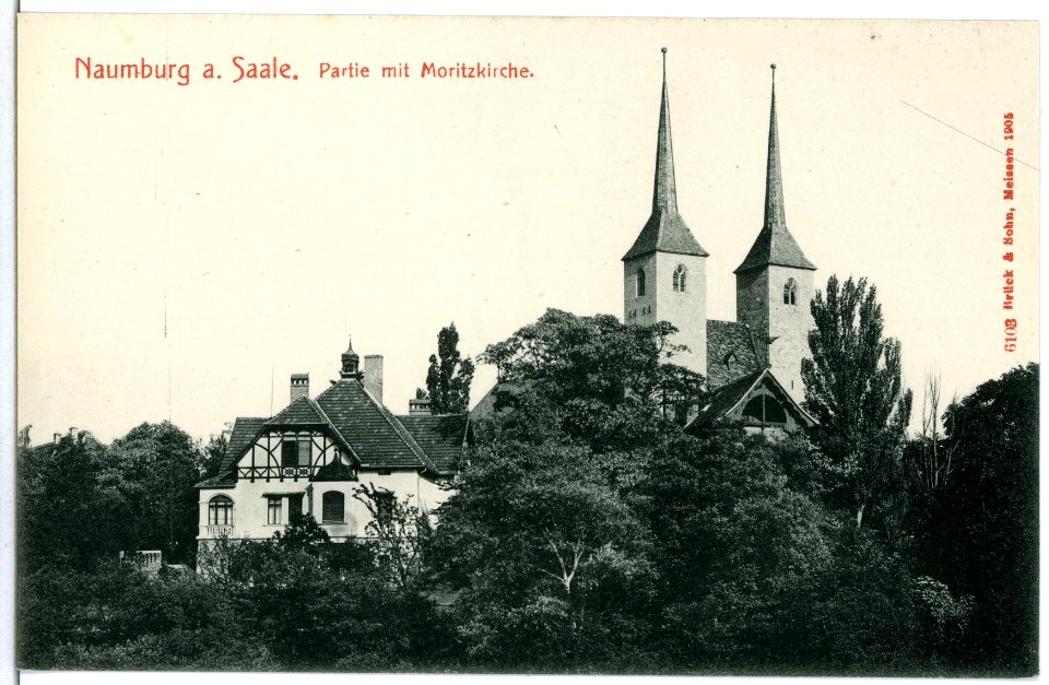 06103-Naumburg-1905-Moritzkirche-Brück & Sohn Kunstverlag