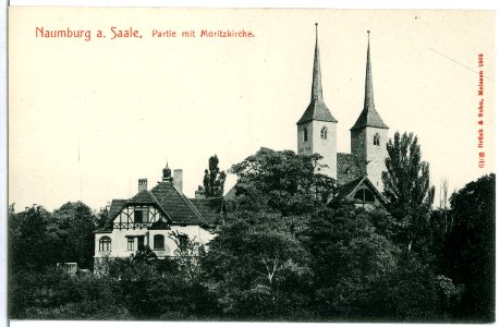 06103-Naumburg-1905-Moritzkirche-Brück & Sohn Kunstverlag