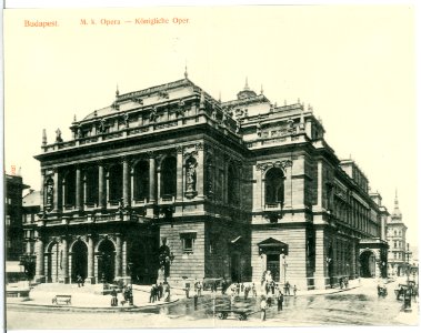 05627-Budapest-1904-Königliche Oper-Brück & Sohn Kunstverlag