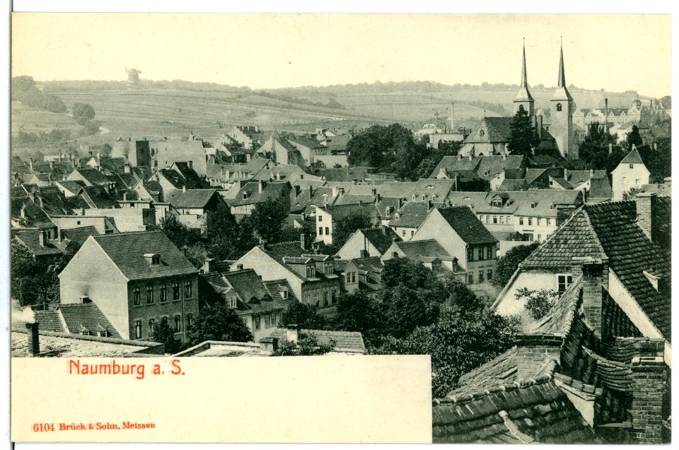 06104-Naumburg-1905-Blick auf die Stadt-Brück & Sohn Kunstverlag