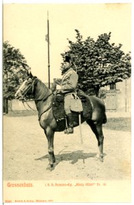 05948-Großenhain-1905-1. Königlich Sächsisches Husaren-Regiment König Albert Nr. 18-Brück & Sohn Kunstverlag