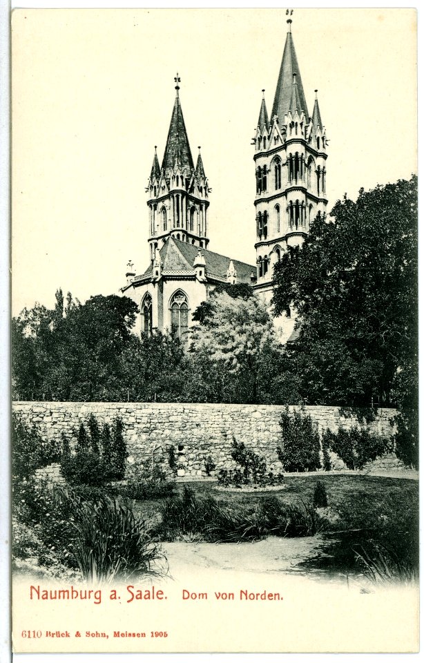 06110-Naumburg-1905-Dom von Norden-Brück & Sohn Kunstverlag