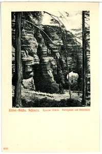 05927-Tyssa-1905-Tyssaer Wände-Herrngasse und Herrnhalle-Brück & Sohn Kunstverlag