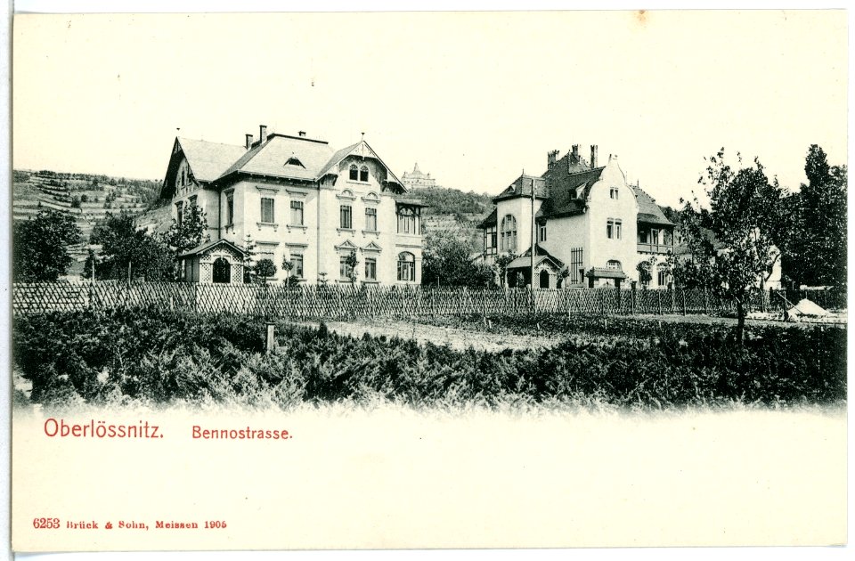 06253-Oberlößnitz-1905-Bennostraße-Brück & Sohn Kunstverlag