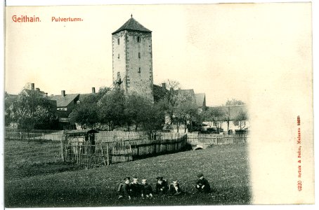06220-Geithain-1905-Pulverturm-Brück & Sohn Kunstverlag