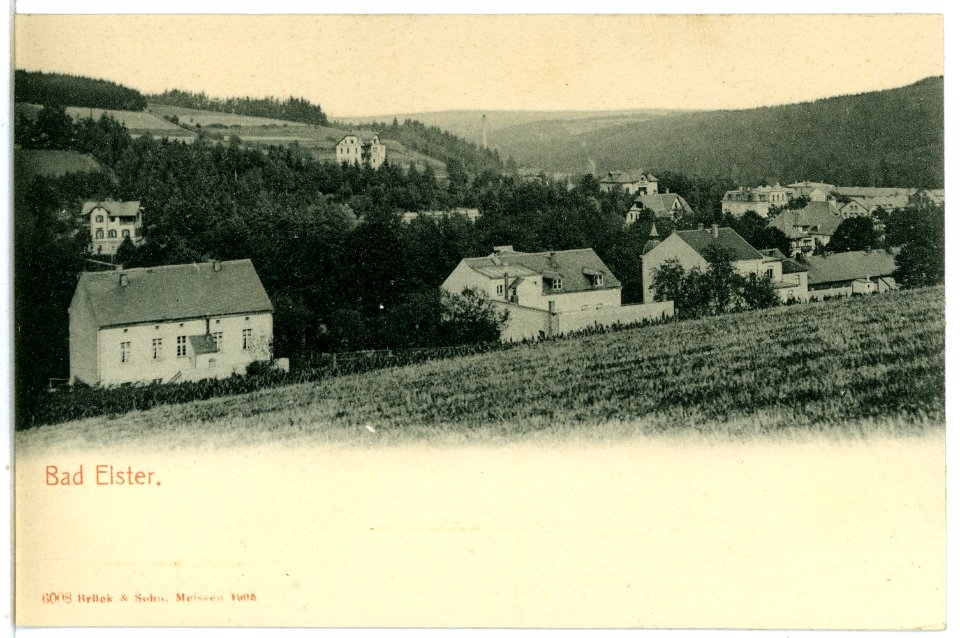 06008-Bad Elster-1905-Stadtansicht-Brück & Sohn Kunstverlag
