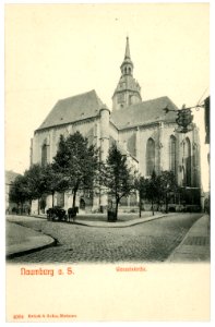 04964-Naumburg-1903-Wenzelskirche-Brück & Sohn Kunstverlag