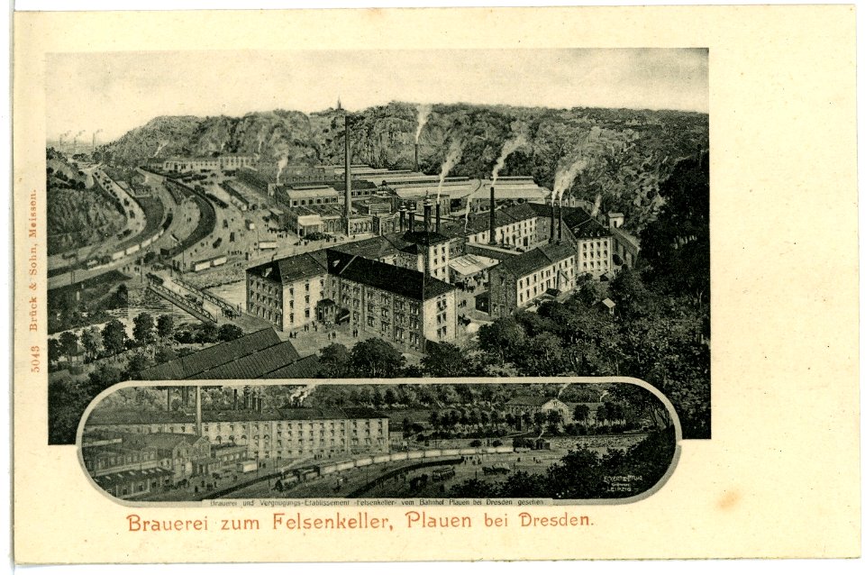 05043-Dresden-Plauen-1904-Brauerei zum Felsenkeller-Brück & Sohn Kunstverlag