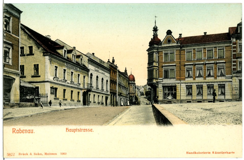 05872-Rabenau-1905-Hauptstraße-Brück & Sohn Kunstverlag