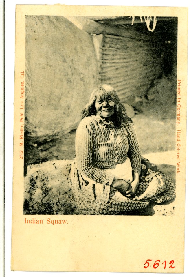 05612--1904-Indian Squaw-Brück & Sohn Kunstverlag