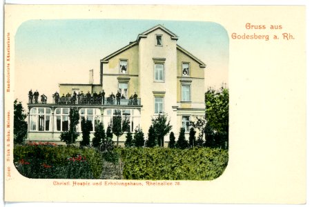 05040-Godesberg-1904-Christliches Hospiz und Erholungsheim, Rheinalle 78-Brück & Sohn Kunstverlag