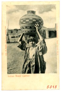 05615--1904-Indian. Water Carrier-Brück & Sohn Kunstverlag