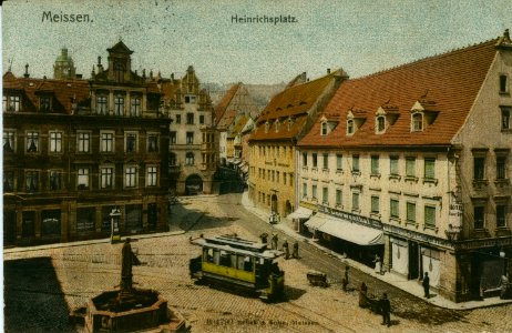 04790-Meißen-1903-Heinrichsplatz-Brück & Sohn Kunstverlag
