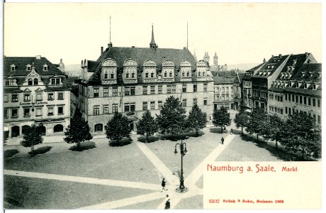 06102-Naumburg-1905-Markt-Brück & Sohn Kunstverlag