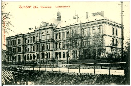 06204-Gersdorf-1905-Centralschule-Brück & Sohn Kunstverlag