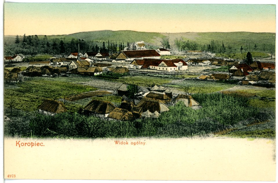 04973-Koropiec-1903-Widok ogolny-Brück & Sohn Kunstverlag