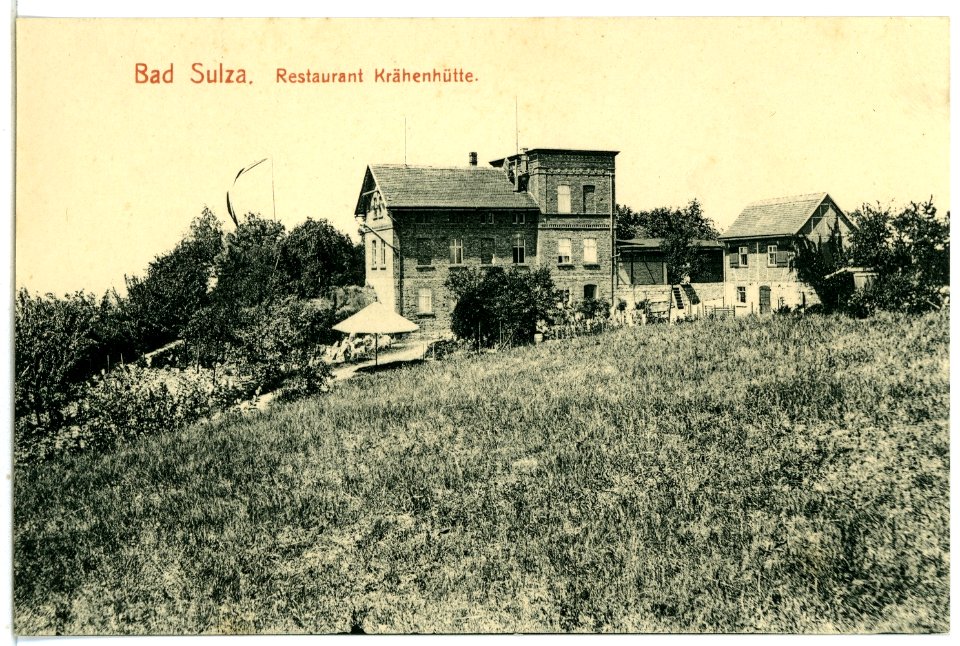 06175-Bad Sulza-1905-Restaurant Krähenhütte-Brück & Sohn Kunstverlag
