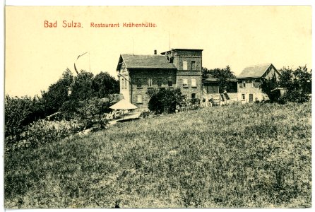 06175-Bad Sulza-1905-Restaurant Krähenhütte-Brück & Sohn Kunstverlag