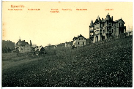 06224-Bärenfels-1905-Hotels, Pensionen, Ferienhäuser-Brück & Sohn Kunstverlag
