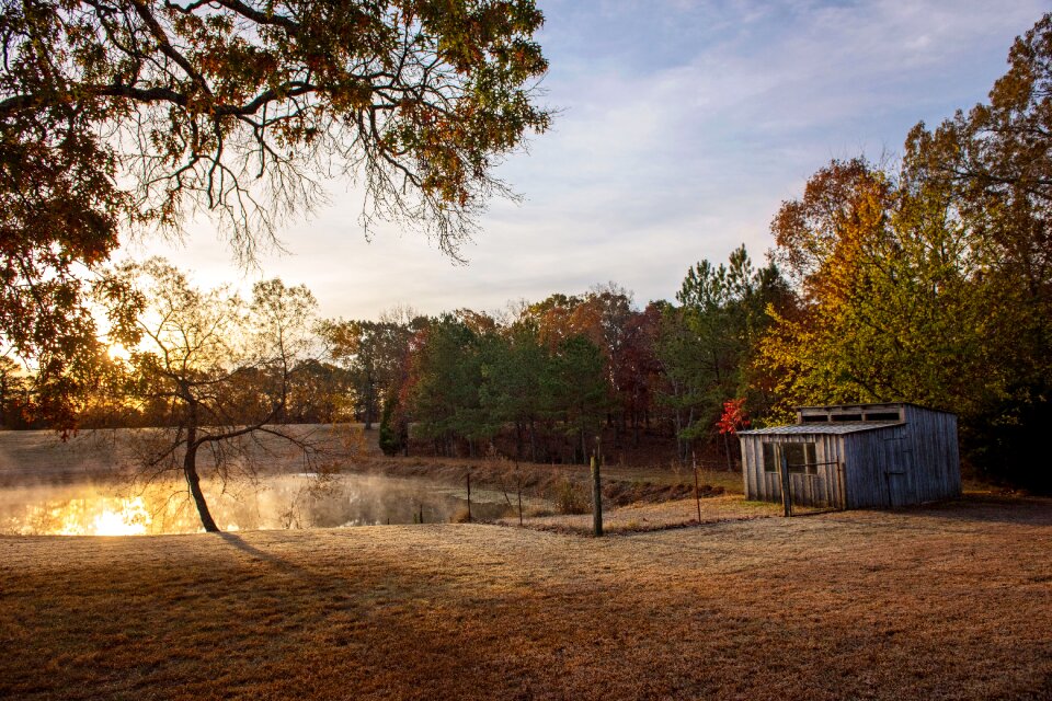 Landscape autumn country