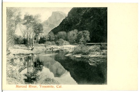 04925-Yosemite-1903-Merced River-Brück & Sohn Kunstverlag